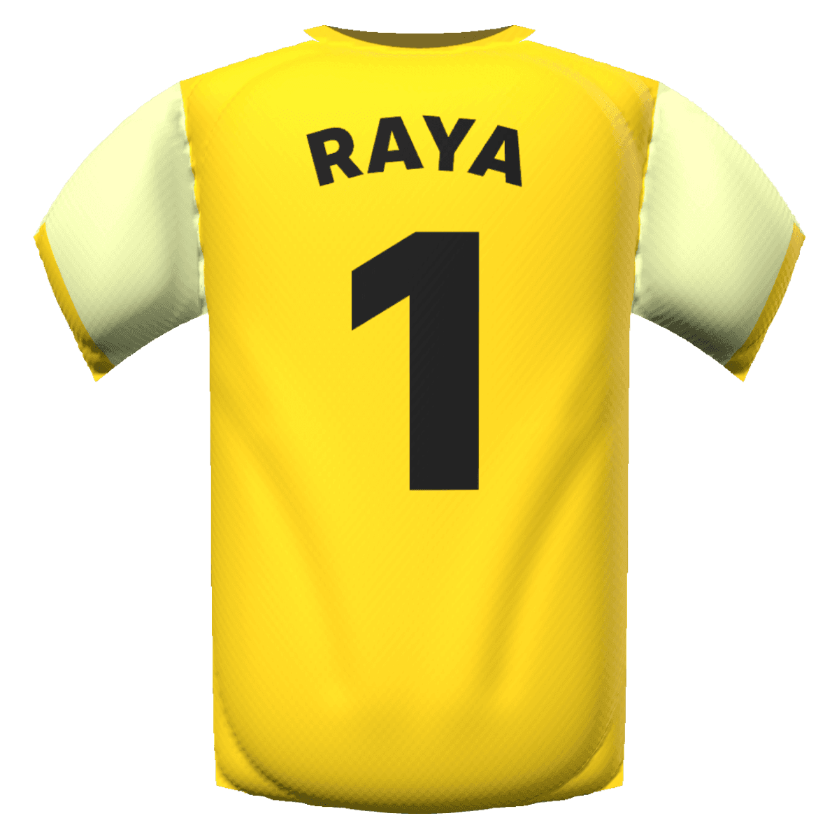 David Raya's shirt