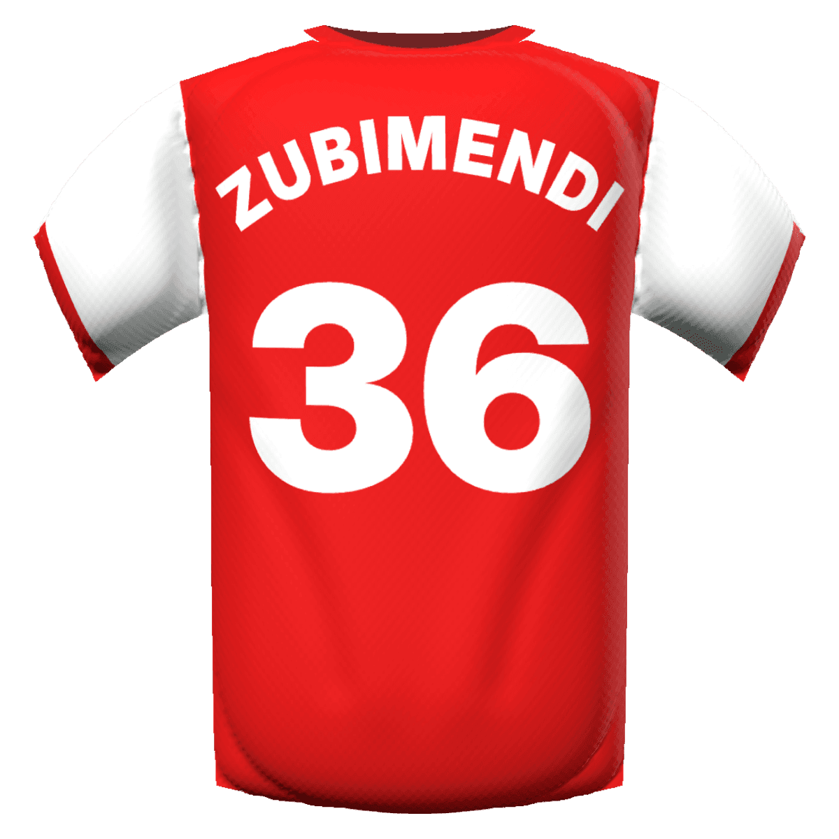 Martin Zubimendi's shirt