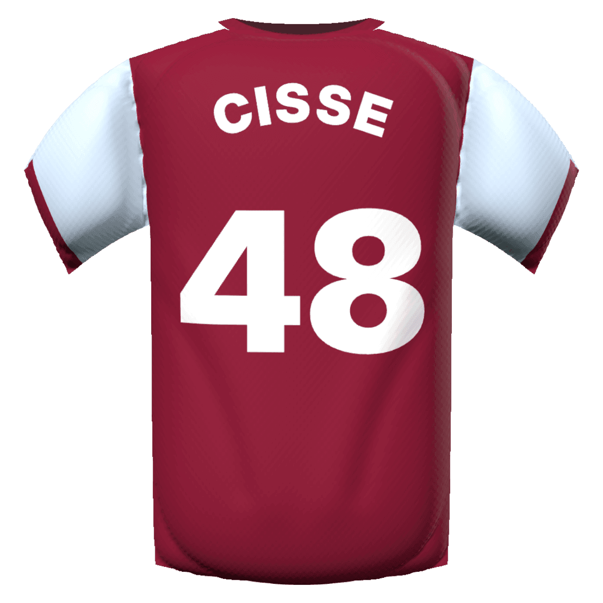 Modou Keba Cisse's shirt