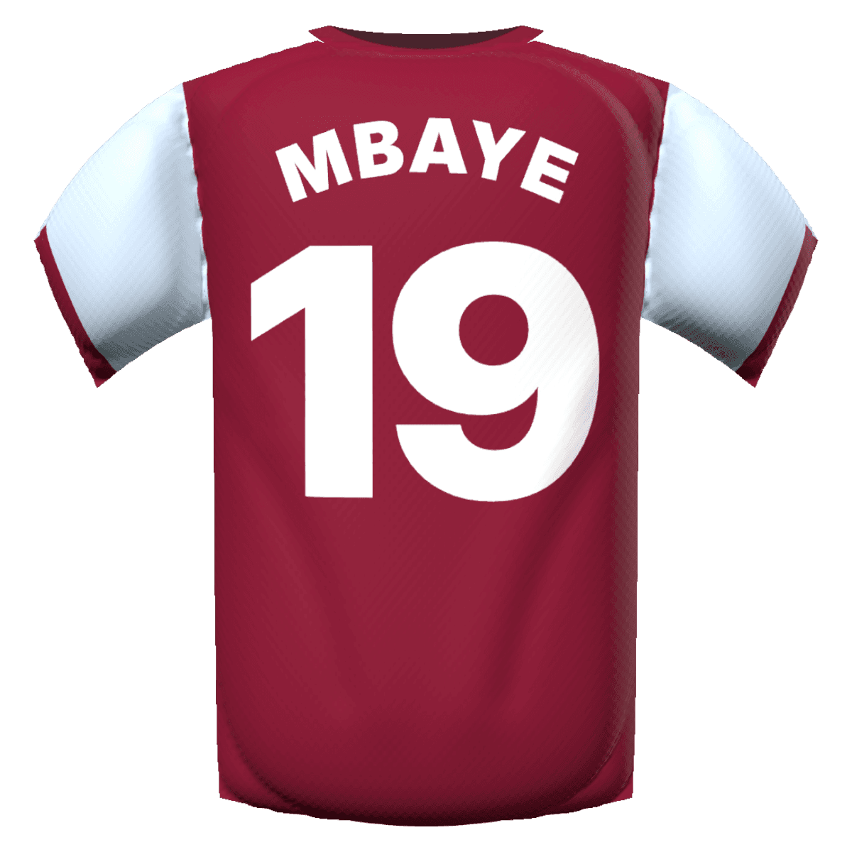 Ibrahim Mbaye's shirt