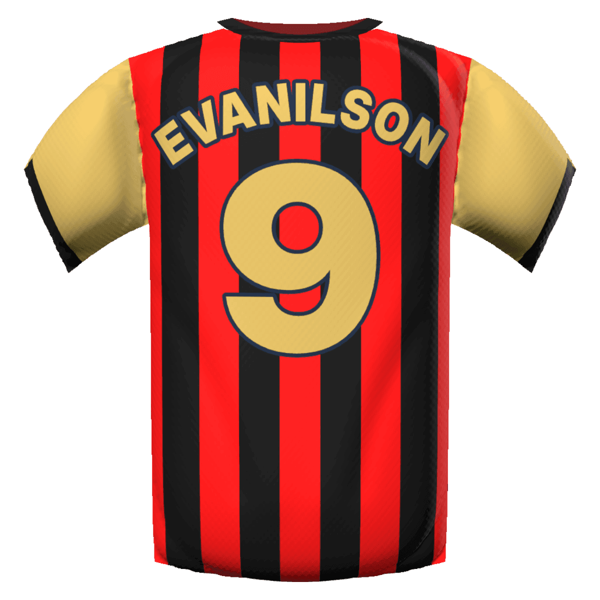 Evanilson's shirt