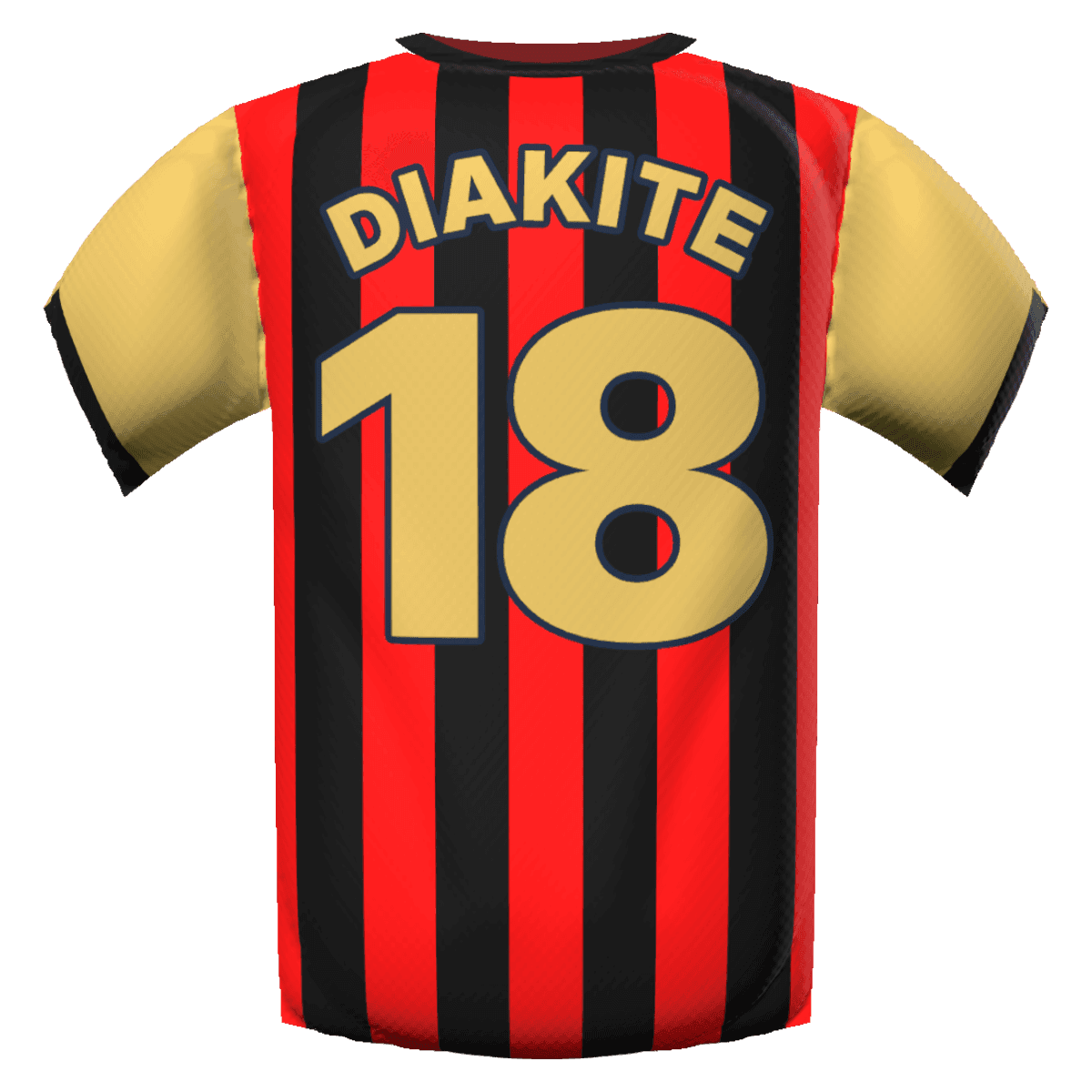 Bafode Diakite's shirt