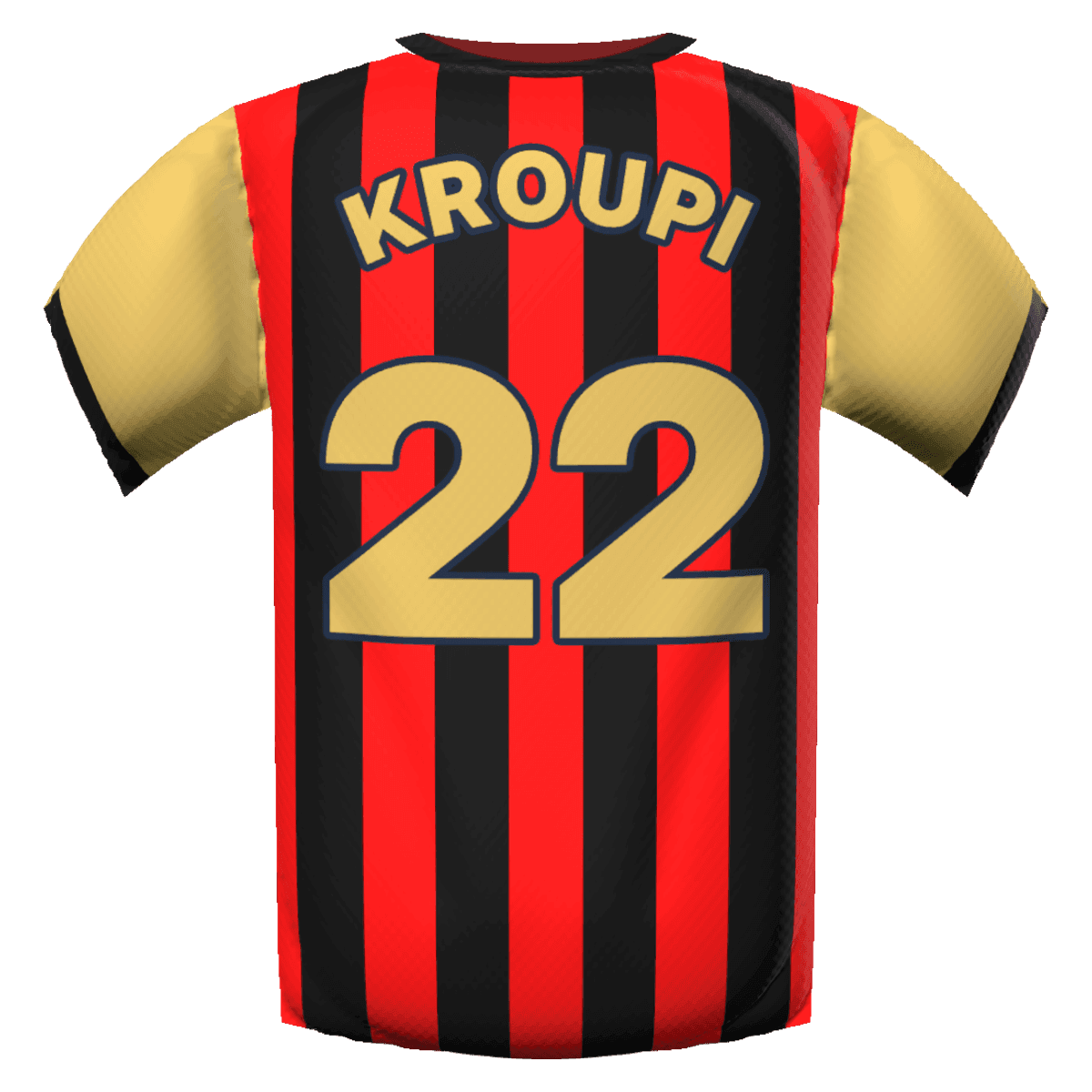 Eli Junior Kroupi's shirt