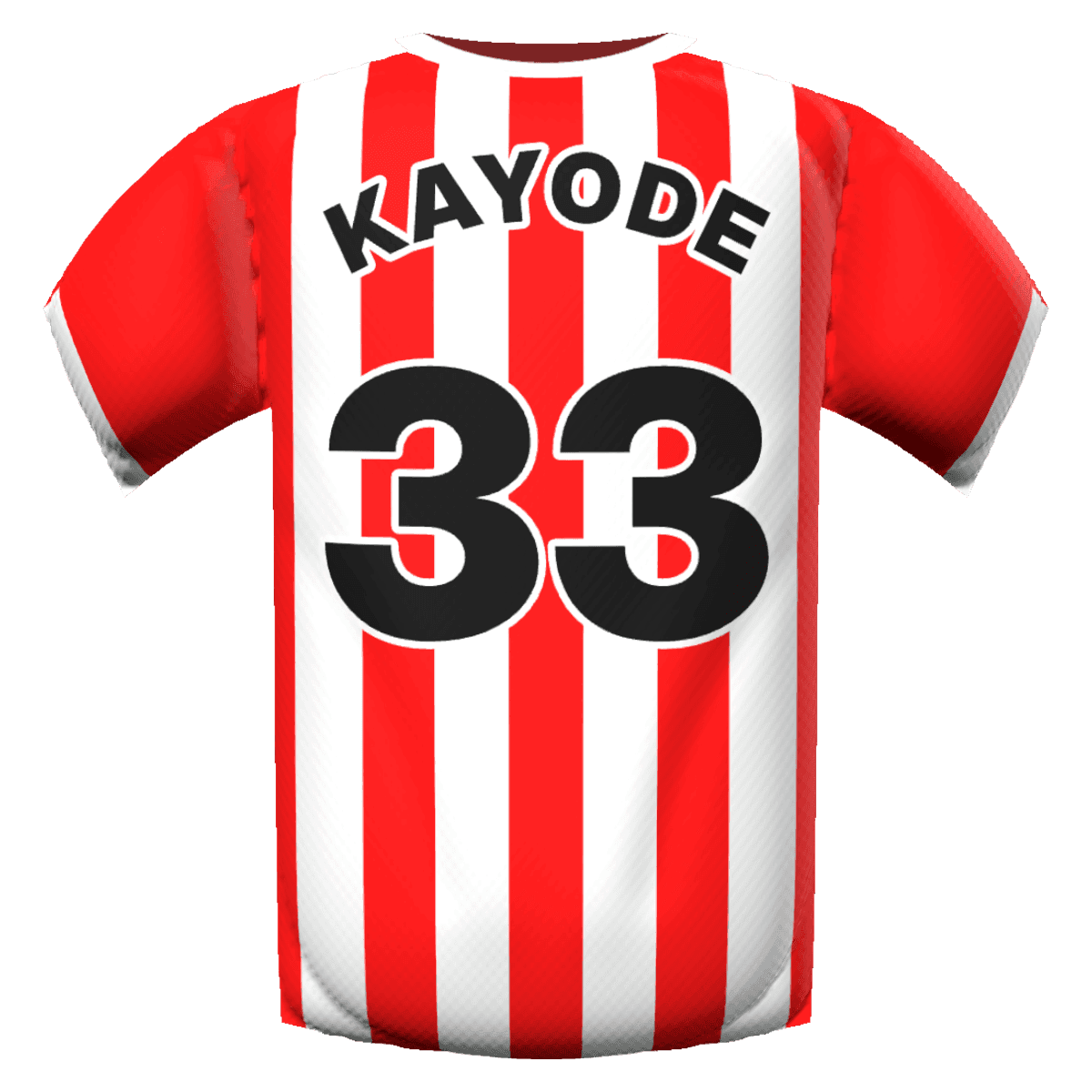 Michael Kayode's shirt