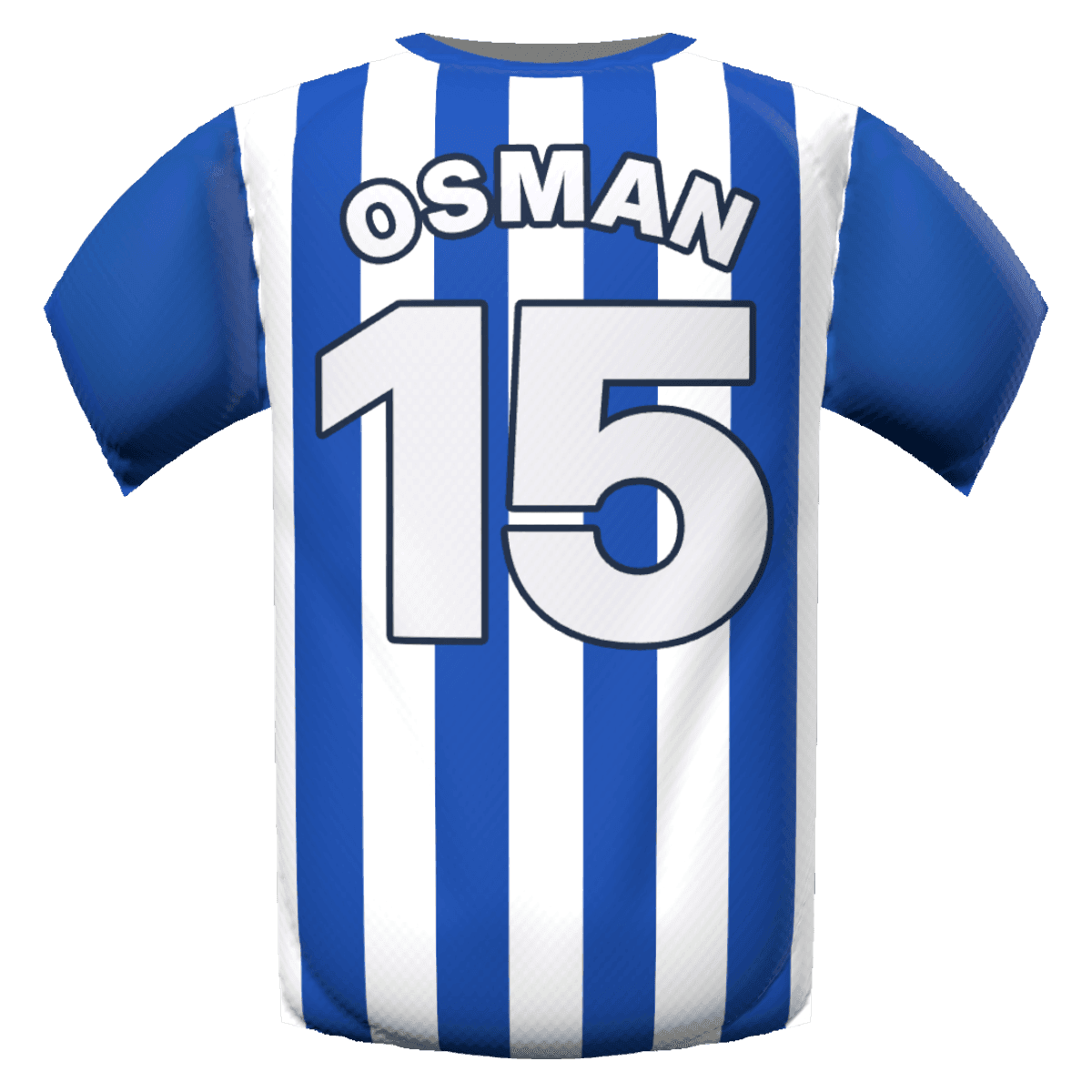 Ibrahim Osman's shirt