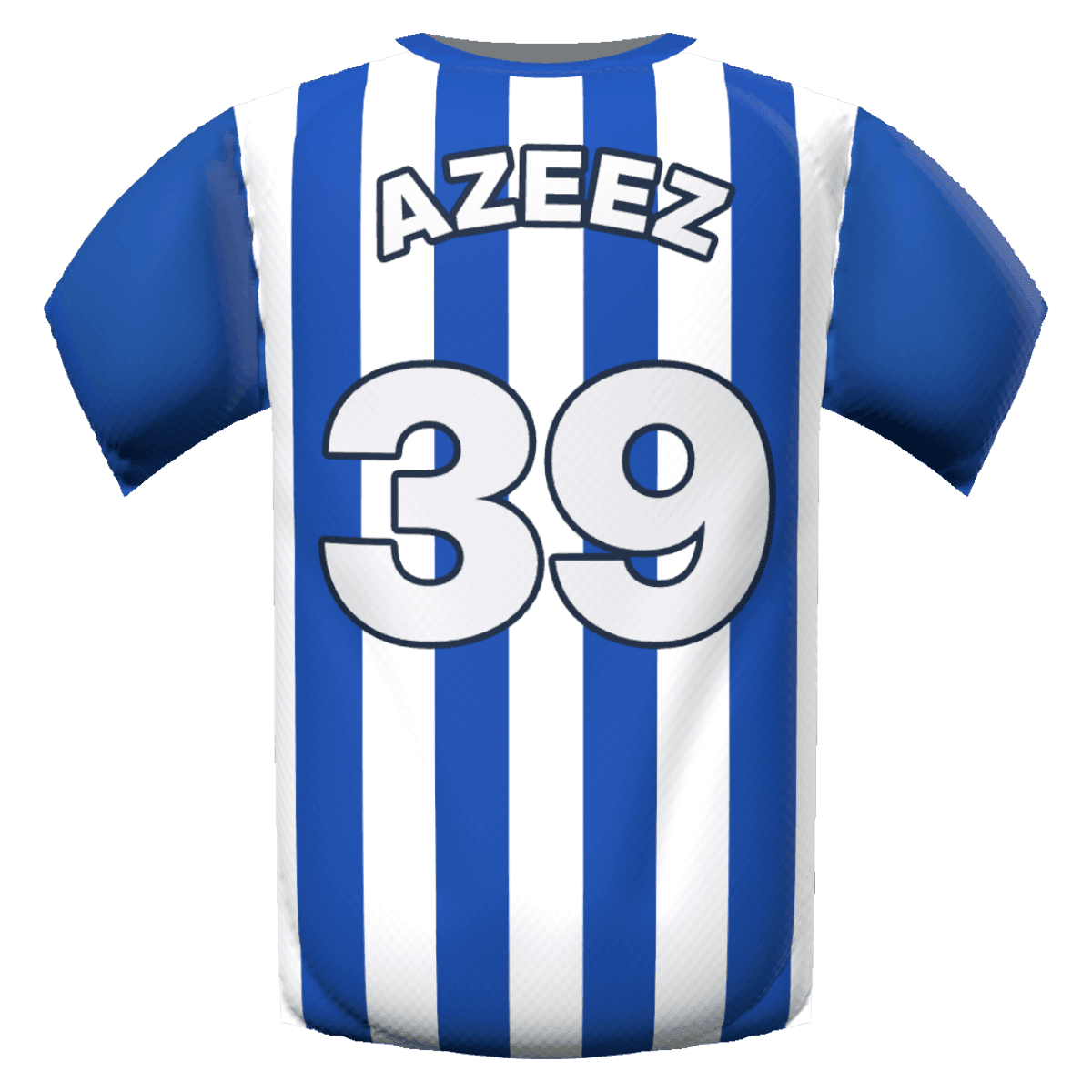 Femi Azeez's shirt