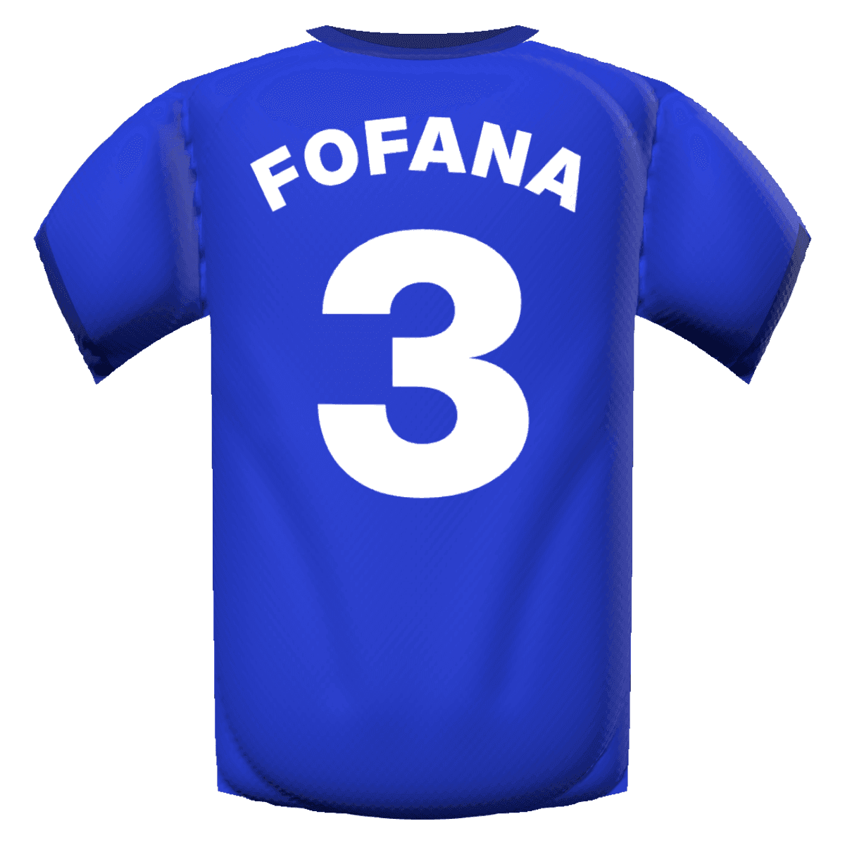 Wesley Fofana's shirt