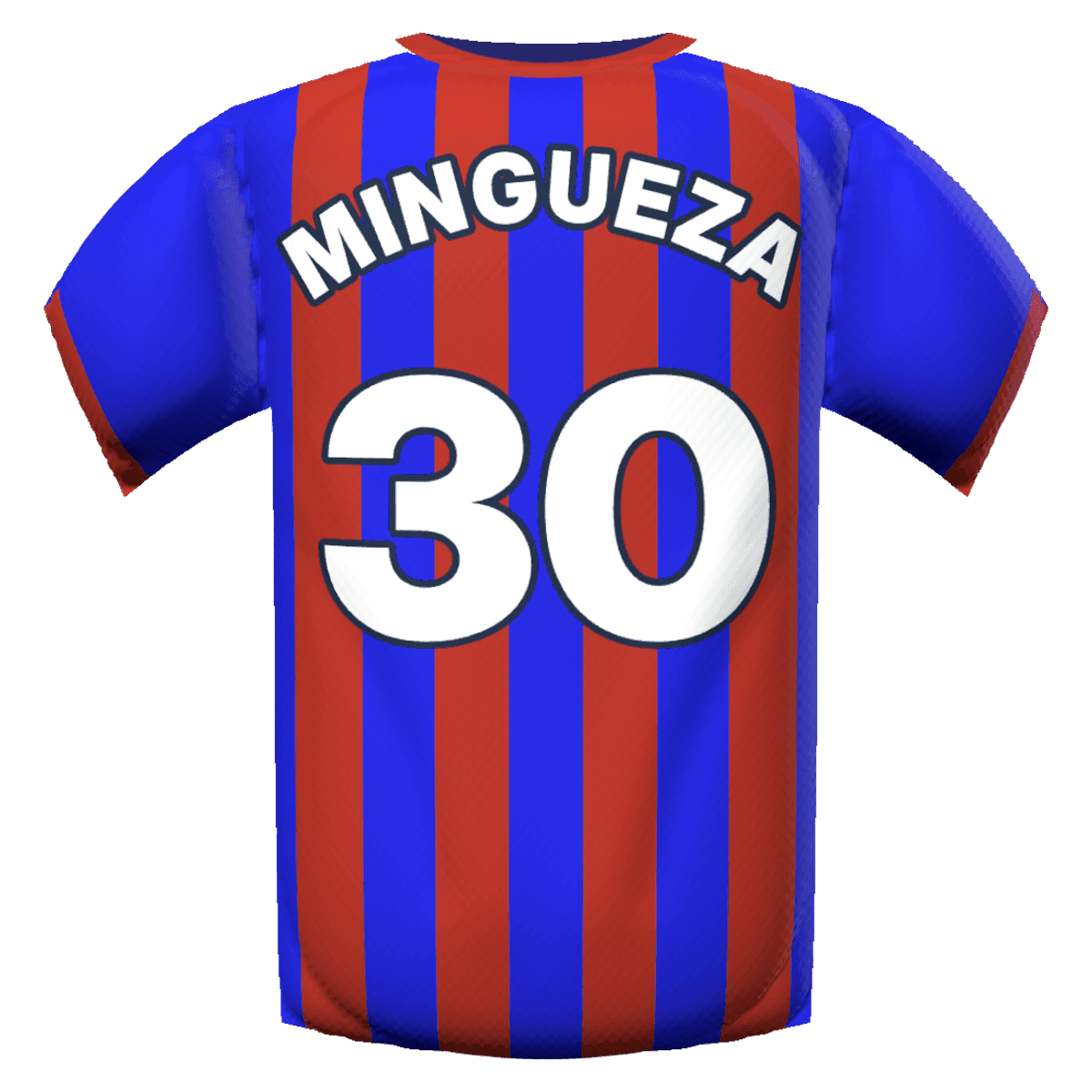 Oscar Mingueza's shirt