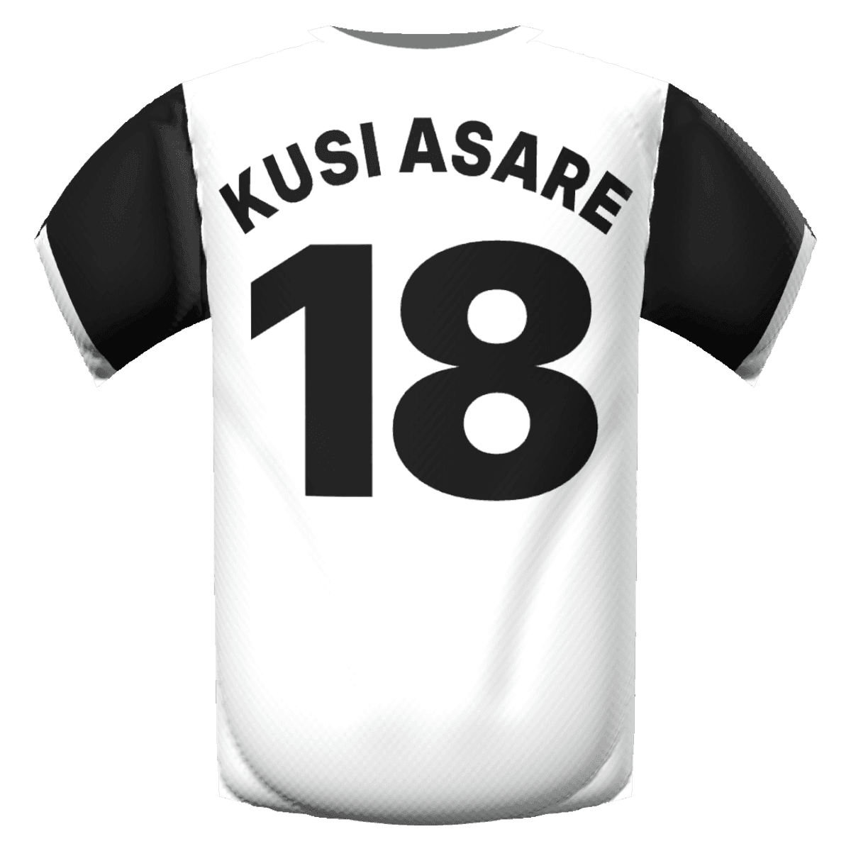 Jonah Kusi Asare's shirt