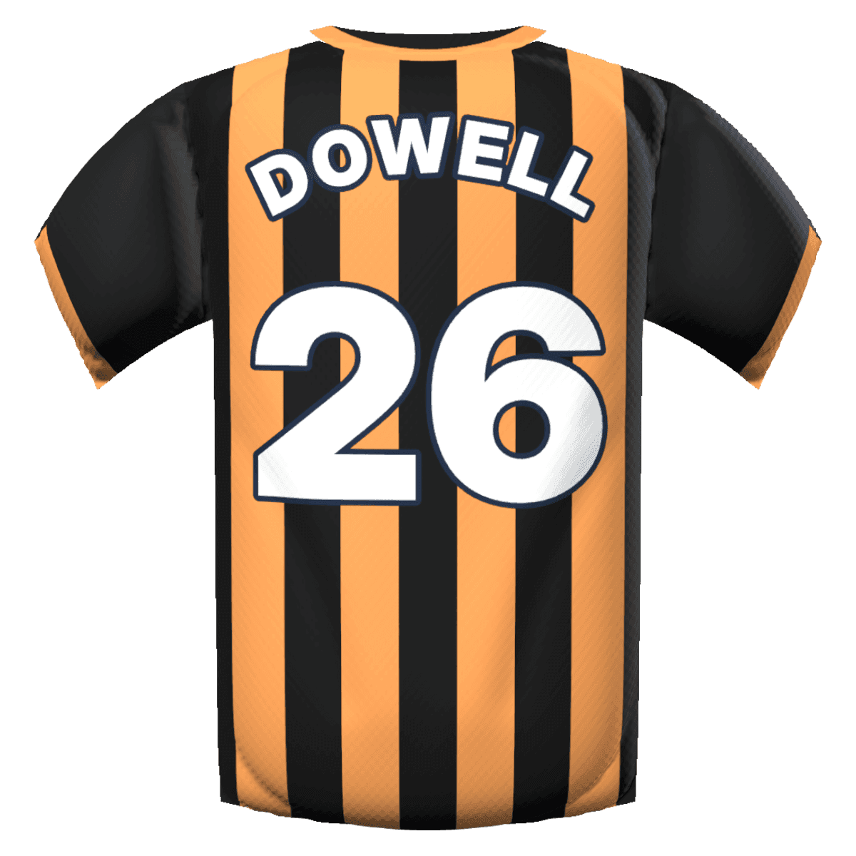 Kieran Dowell's shirt