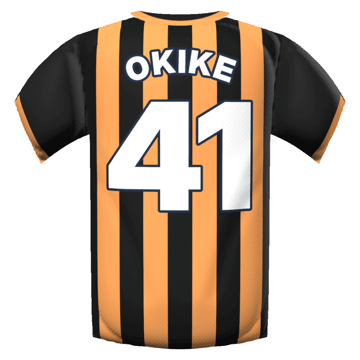 Calvin Okike's shirt