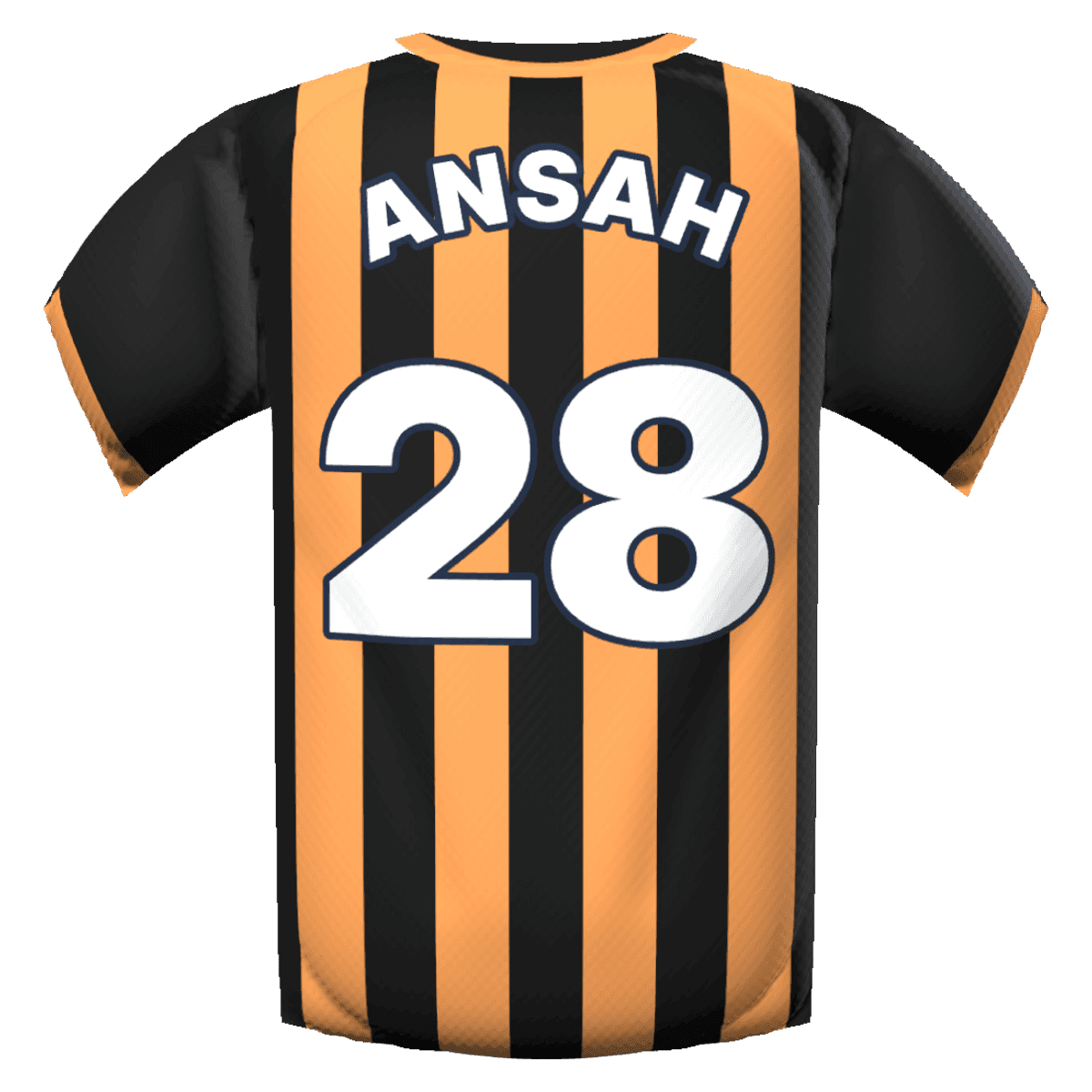 Ilyas Ansah's shirt