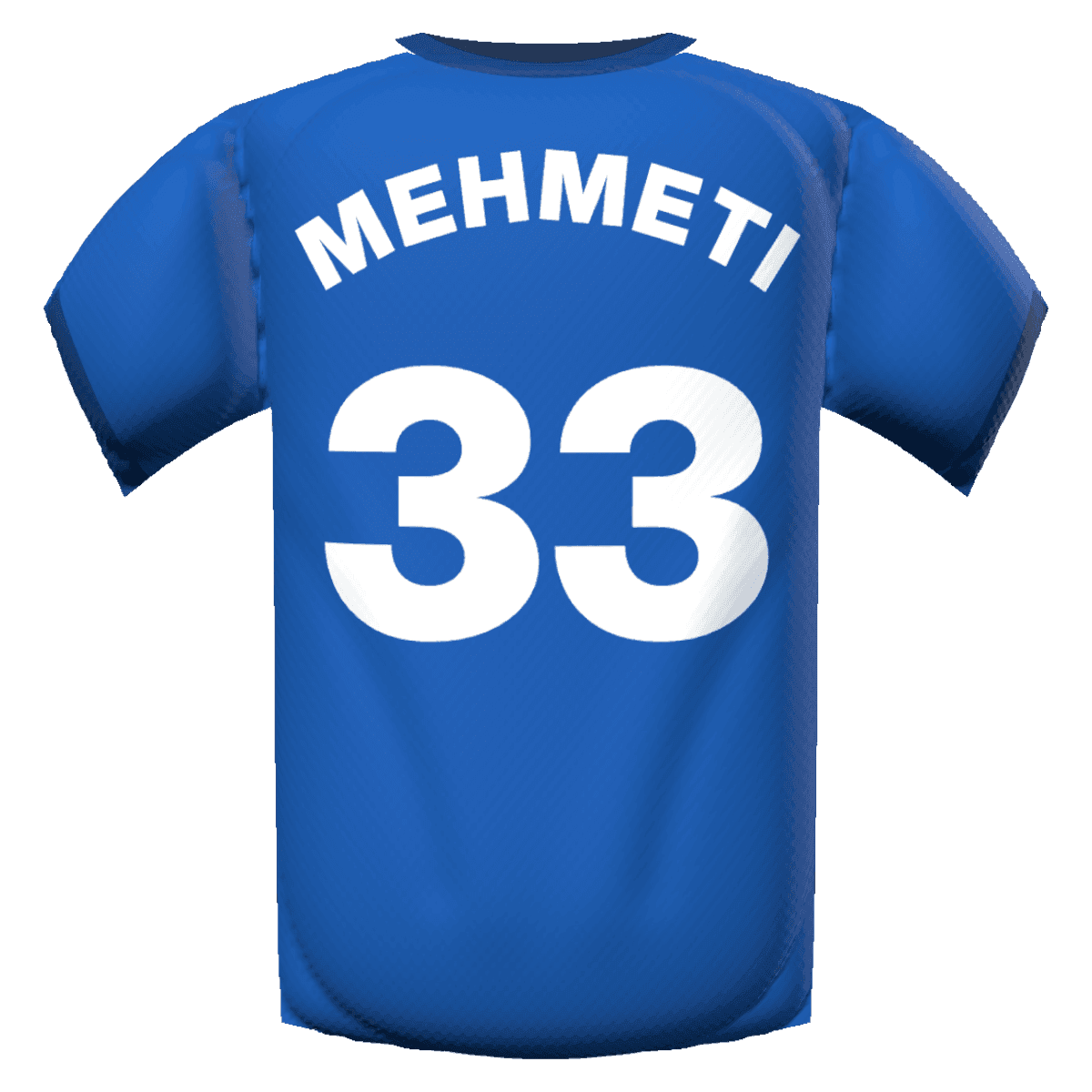 Anis Mehmeti's shirt