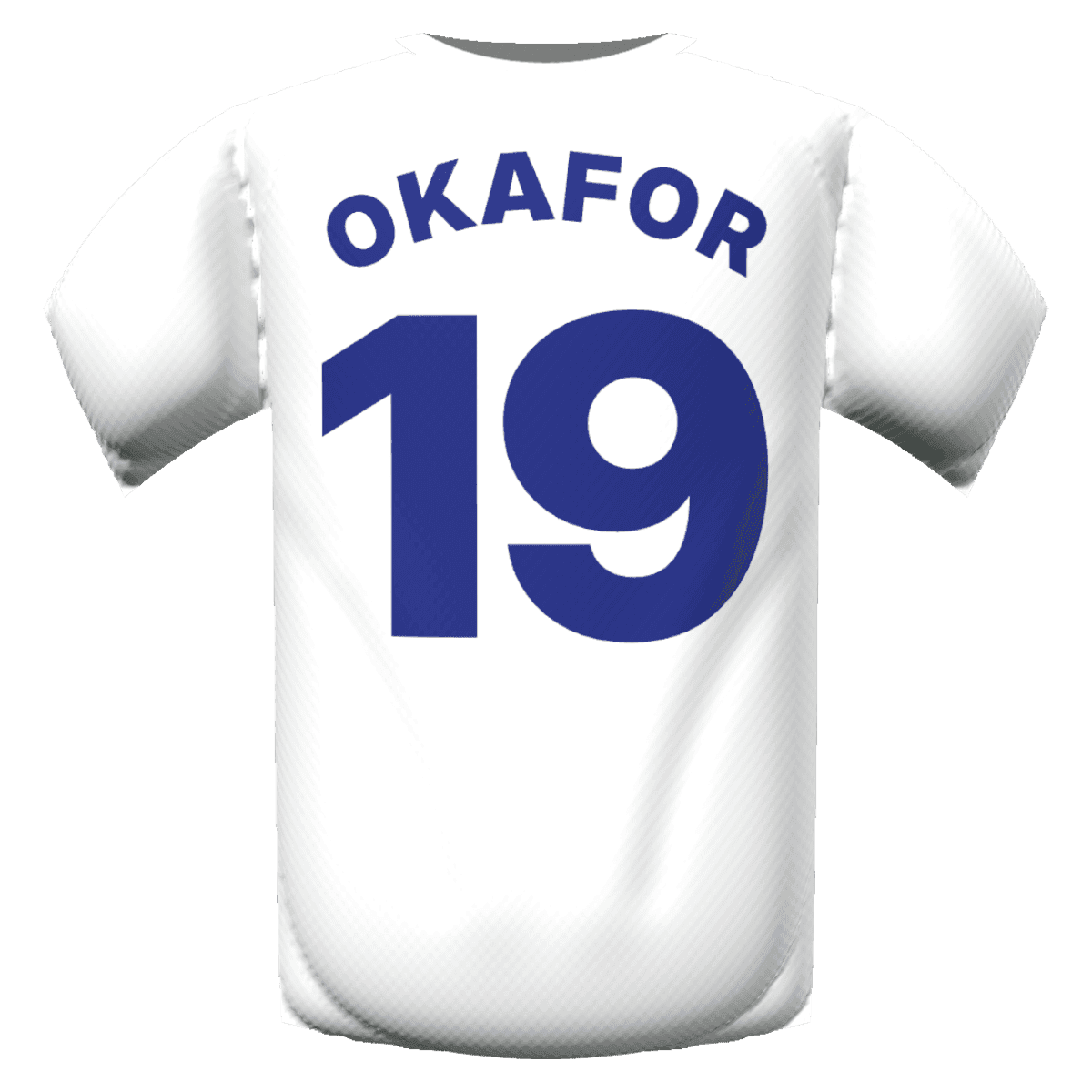 Noah Okafor's shirt