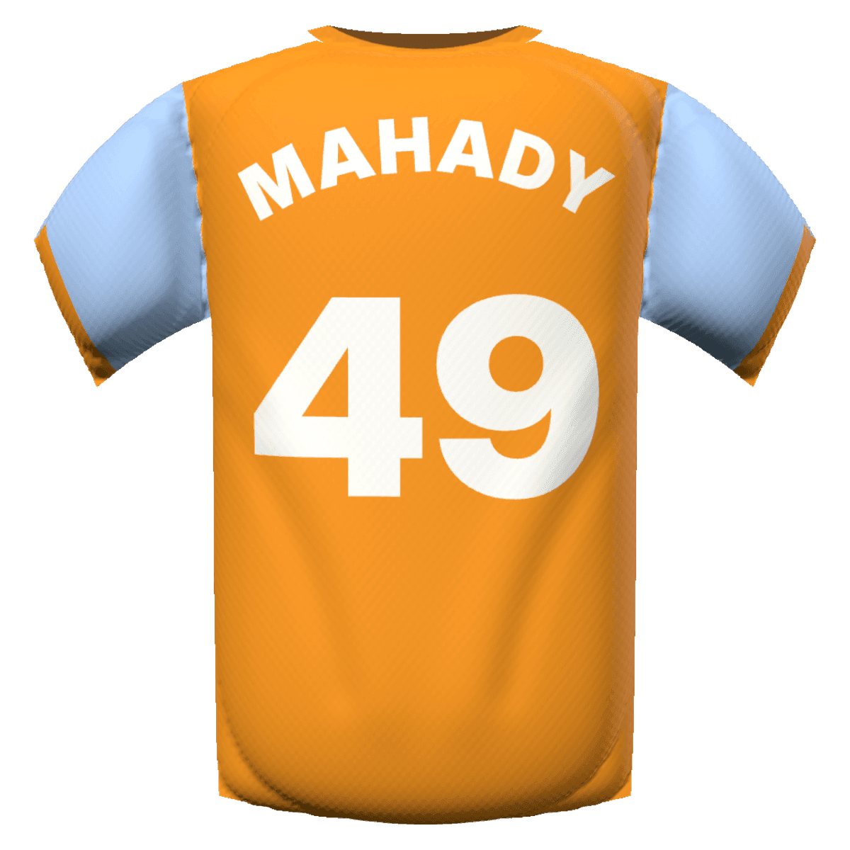 Rory Mahady's shirt
