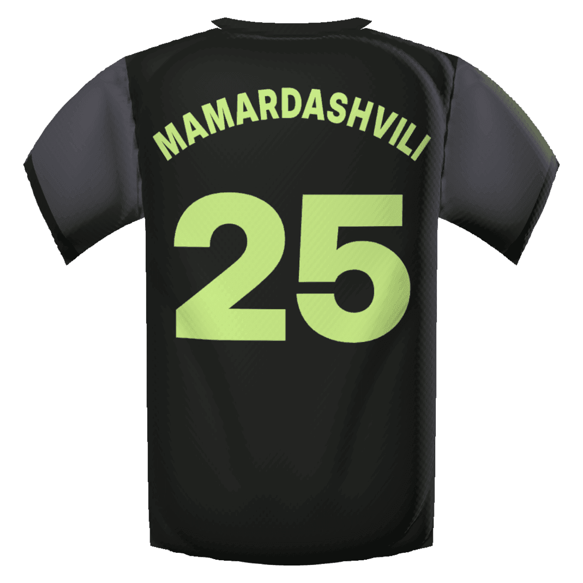Giorgi Mamardashvili's shirt