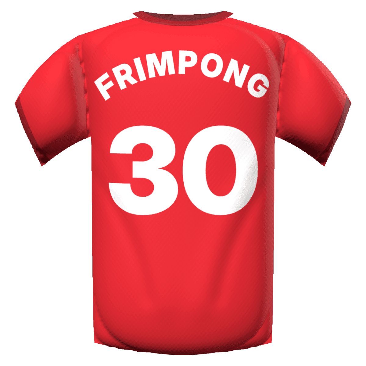 Jeremie Frimpong's shirt