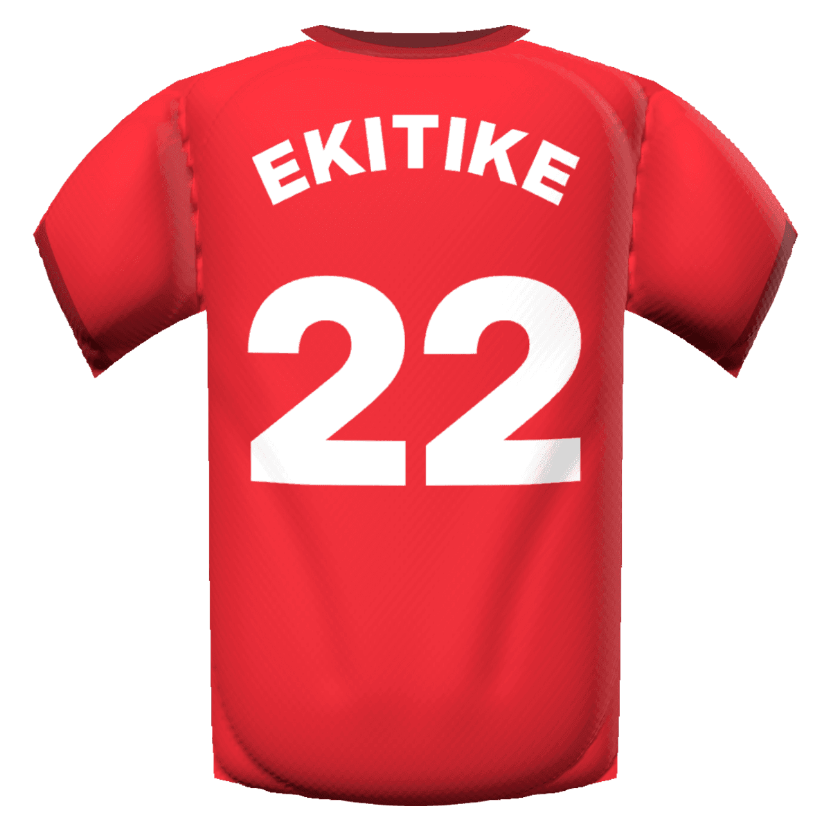 Hugo Ekitike's shirt