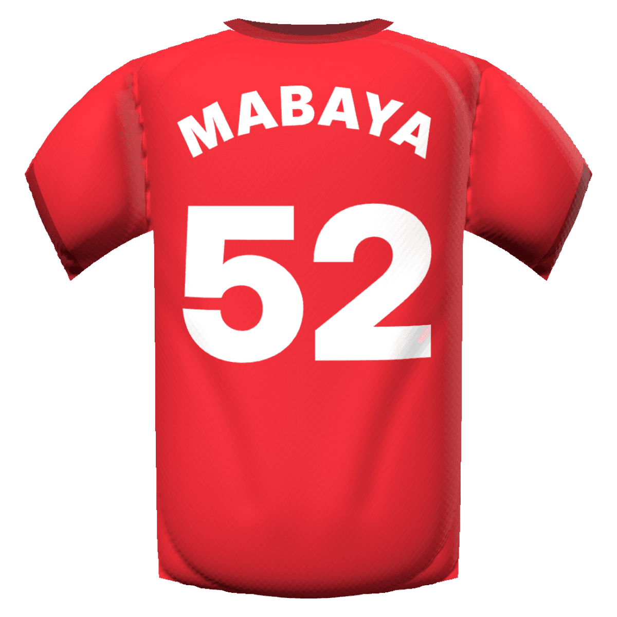 Isaac Mabaya's shirt