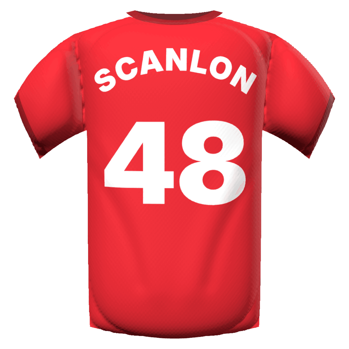Calum Scanlon's shirt