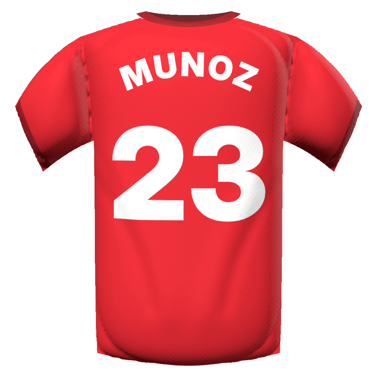 Victor Munoz's shirt