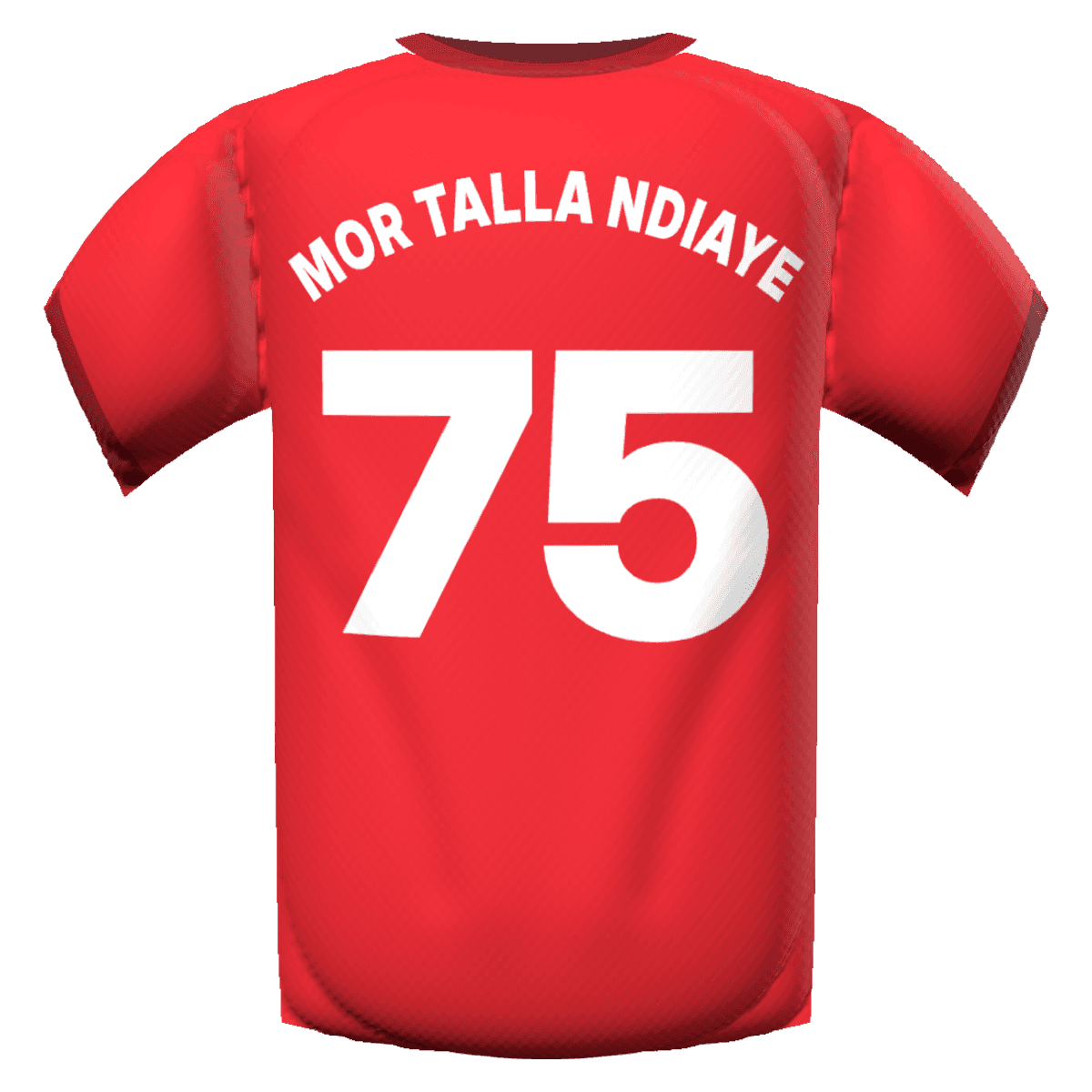 El Hadji Mor Talla Ndiaye's shirt