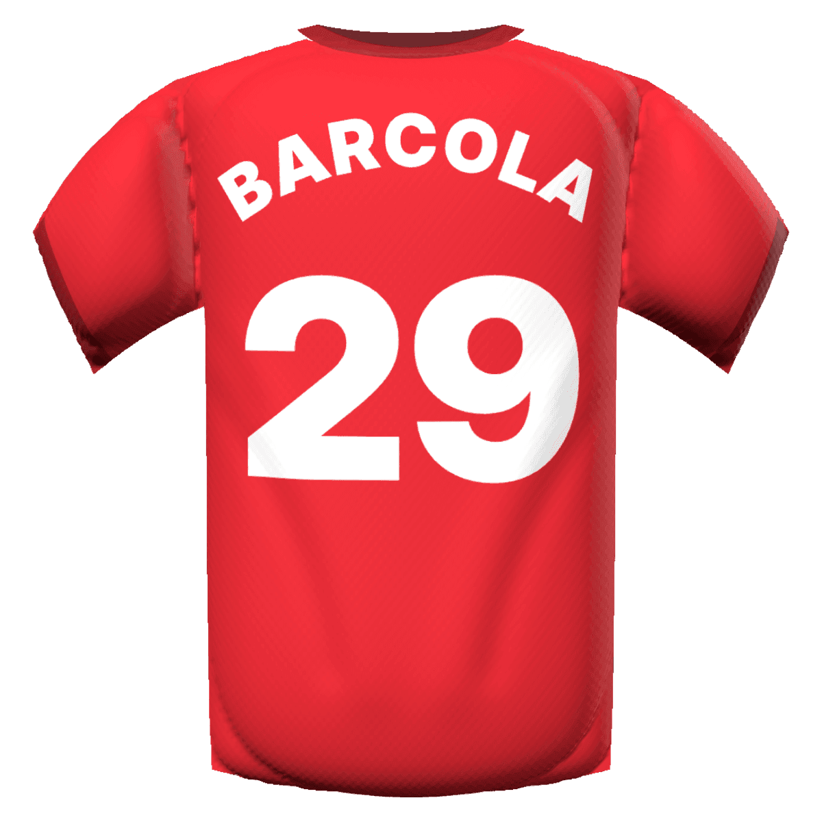 Bradley Barcola's shirt