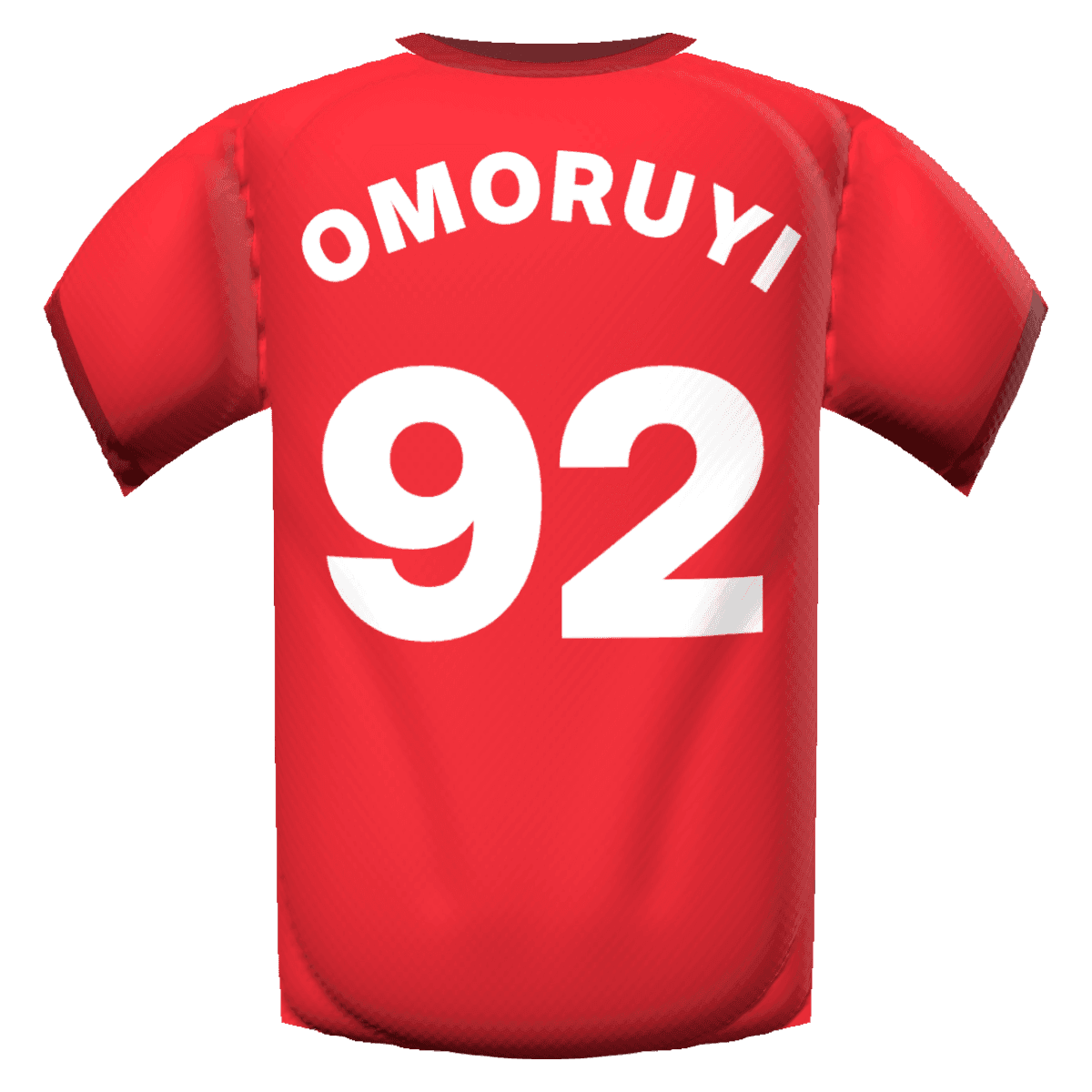 Wellity Omoruyi's shirt