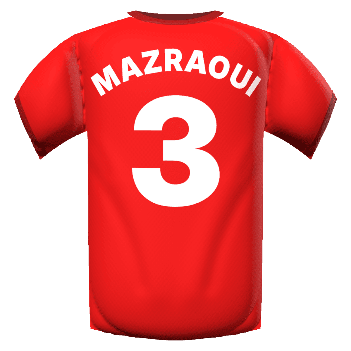 Noussair Mazraoui's shirt