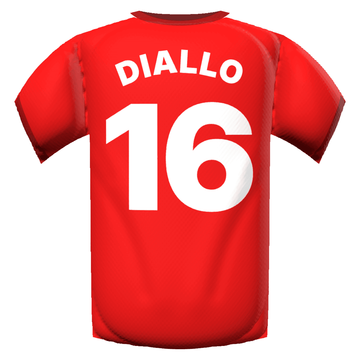 Amad Diallo's shirt