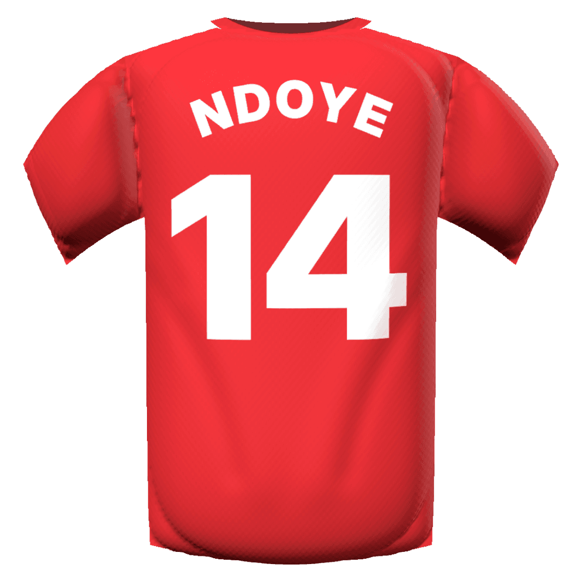 Dan Ndoye's shirt