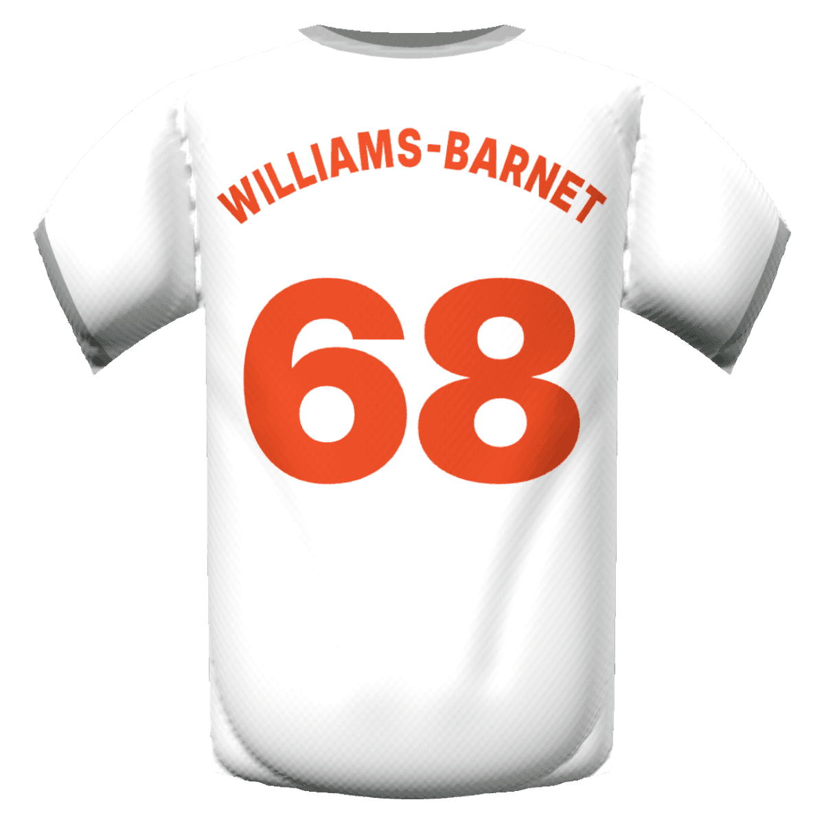 Luca Williams-Barnet's shirt