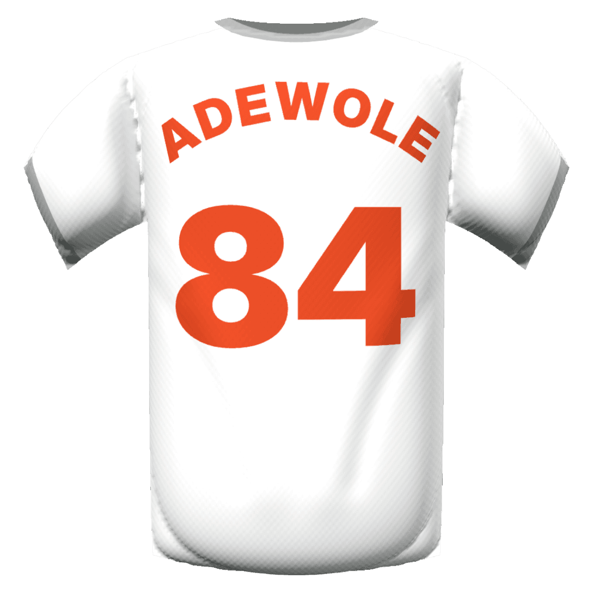 Miracle Adewole's shirt